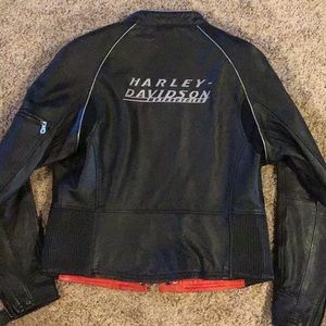 Harley Davidson Black Leather Jacket